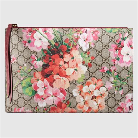 gucci bloom perfume pouch|real gucci pouch.